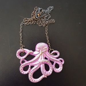 Octopus necklace
